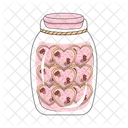 Heart Heart Jar Love Icon
