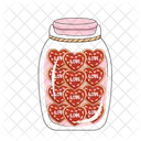 Heart Heart Jar Love Icon