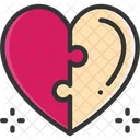 M Jigsaw Heart Jigsaw Jigsaw Icon