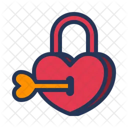 Heart key  Icon