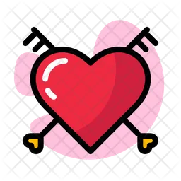 Heart Key  Icon