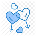 Heart Key Love Key Heart Icon