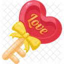 Key Love Heart Icon