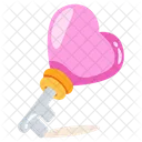 Heart Key Love Icon