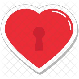 Heart Key Slot  Icon