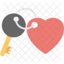 Heart Keychain Icon
