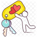 Heart Keychain  Icon