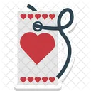Heart Label  Icon
