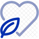 Heart Leaf Heart Leaf Icon