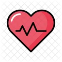 Cardiogram Beat Cardiology Icon