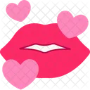 Heart Lips Kiss  アイコン