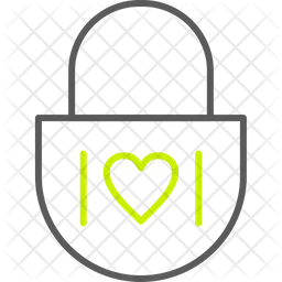 Heart lock  Icon