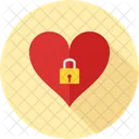 Heart lock  Icon