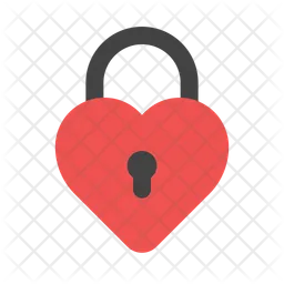 Heart Lock  Icon