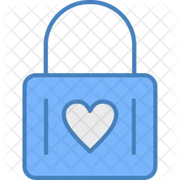 Heart Lock  Icon