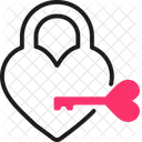 Heart Lock Heart Lock Icon