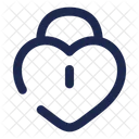 Heart Lock Icon