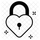 Heart Lock Padlock Wedlock Icon