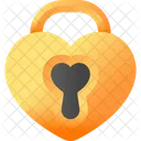 Heart Lock Love Heart Icon