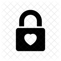 Download Free Heart Lock Icon Of Glyph Style Available In Svg Png Eps Ai Icon Fonts