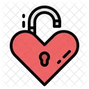 Key Heart Love Icon