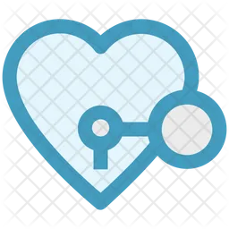 Heart Lock  Icon