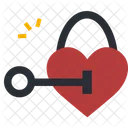 Heart Lock Padlock Love Lock Icon