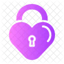 Heart Lock Love Lock Lock Icon