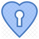 Heart Lock  Symbol
