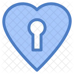 Heart Lock  Icon