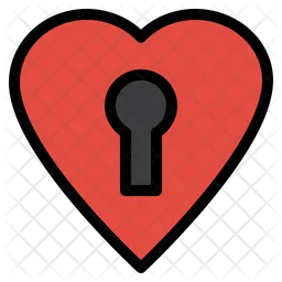 Heart Lock  Icon