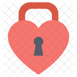 Heart Lock  Icon