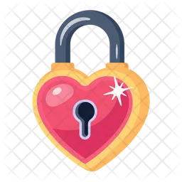 Heart Lock  Icon