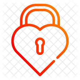 Heart Lock  Icon