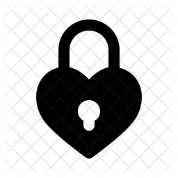 Heart Lock  Icon