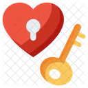 Heart Lock Icon