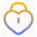 Heart Lock  Icon