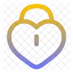 Heart Lock  Icon