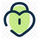 Heart Lock Love Heart Icon