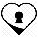 Heart lock  Icon