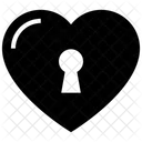 Heart Lock  Icon