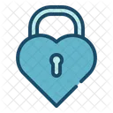 Heart Lock  Symbol