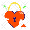 Love Lock Heart Lock Heart Padlock Symbol