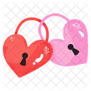Heart Locks  Icon