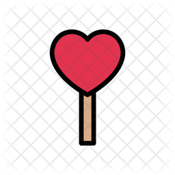 Download Free Heart Lollipop Icon Of Colored Outline Style Available In Svg Png Eps Ai Icon Fonts