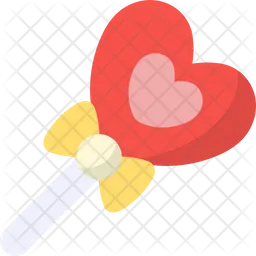 Heart lollipop  Icon