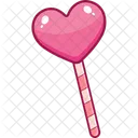 Heart Lollipop  Icon