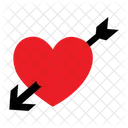 Heart Love Arrow Love Arrow Love Icon