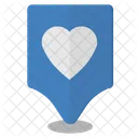 Heart Love Map Icon