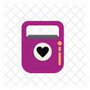 Heart Machine Message Medical Icon